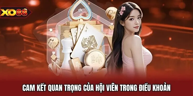 Cam kết quan trọng của hội viên trong điều khoản